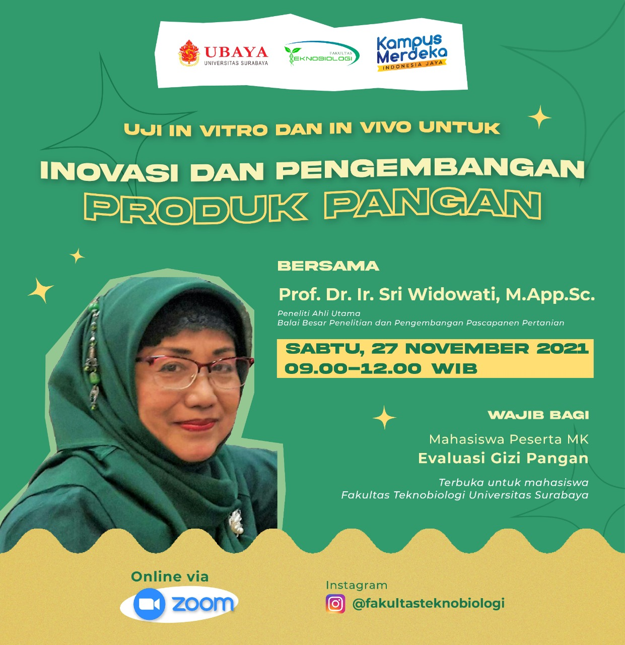 Inovasi dan pengembangan produk pangan