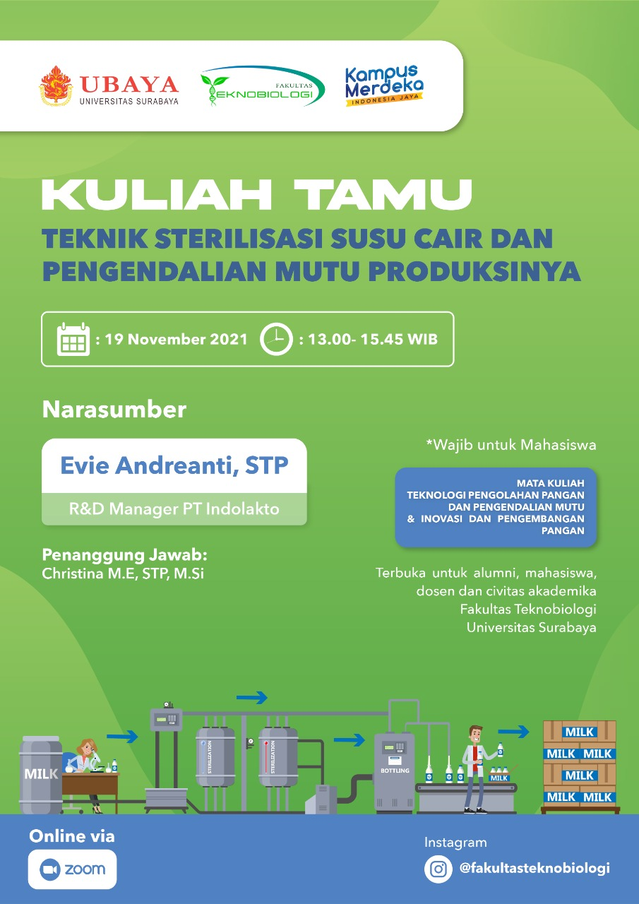 Teknik Sterilisasi Susu Cair dan Pengendalian Mutu Produksinya