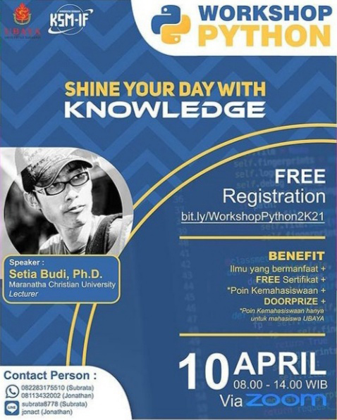Webinar Workshop Python 