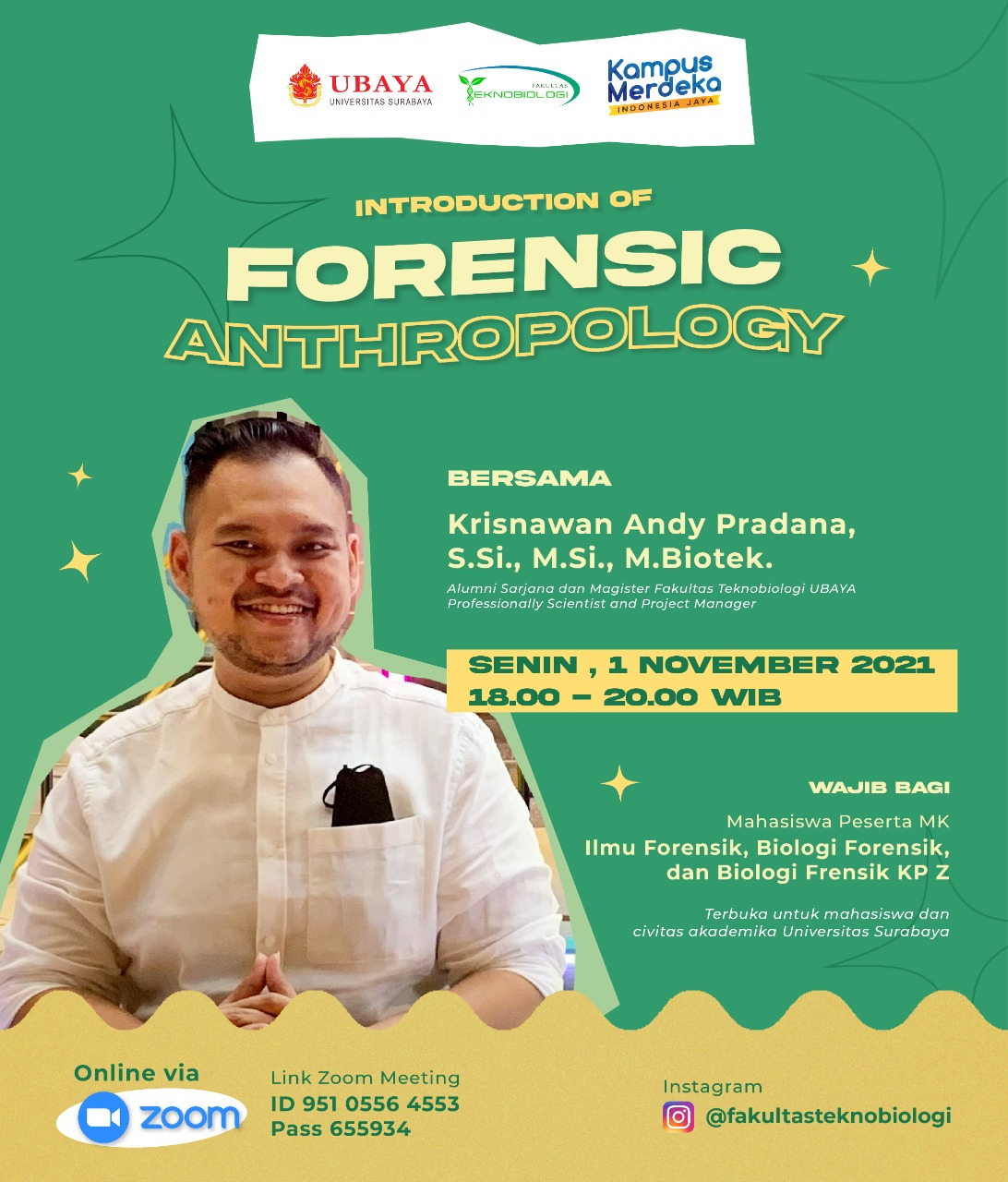 Webinar Series Bioteknologi